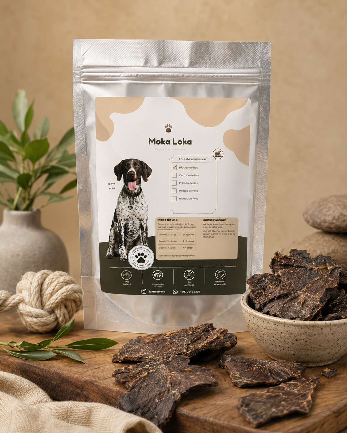 Hígado de Res Deshidratado para Perros